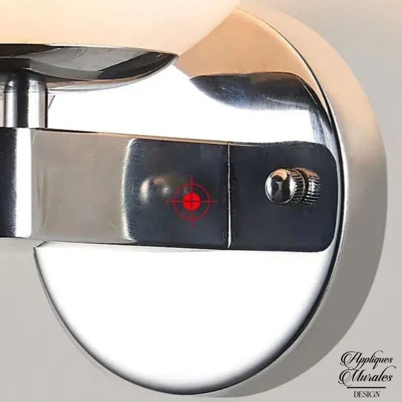 Applique murale chrome salle de bain