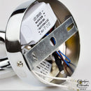 Applique murale chromee