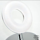 Applique murale chromee