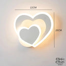 Applique murale coeur