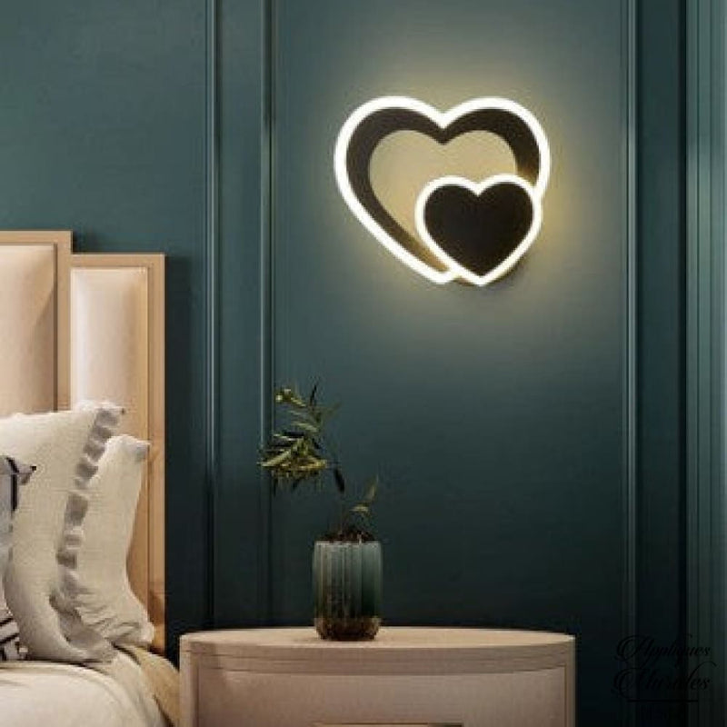 Applique murale coeur