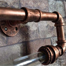 Applique murale conduite d’eau