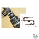 Applique murale conduite d’eau