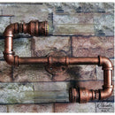 Applique murale conduite d’eau