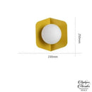 Applique murale couleur