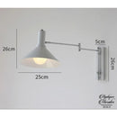 Applique murale couleur rouge