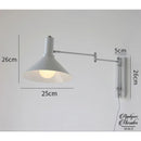 Applique murale couleur rouge