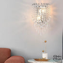 Applique murale cristal
