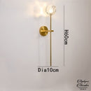 Applique murale cuivre