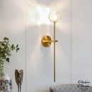 Applique murale cuivre