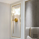 Applique murale cuivre