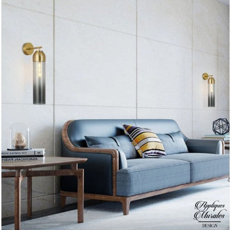 Applique murale cylindre