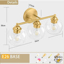 Applique murale de salle de bain