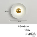 Applique murale disque