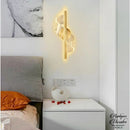 Applique murale doré