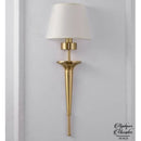 Applique murale dorée