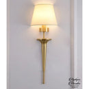 Applique murale dorée