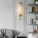 Applique murale doree design