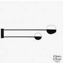 Applique murale double bras