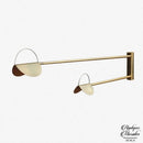 Applique murale double bras