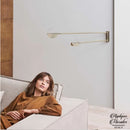 Applique murale double bras