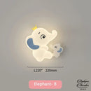 Applique murale elephant