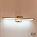 Applique murale en bois salle de bain