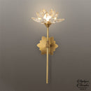 Applique murale en forme de fleur