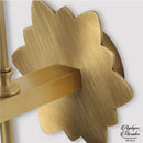 Applique murale en forme de fleur