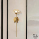 Applique murale en forme de fleur