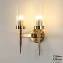 Applique murale en laiton