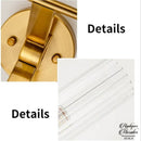 Applique murale en laiton