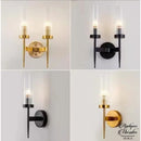 Applique murale en laiton