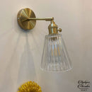 Applique murale en verre