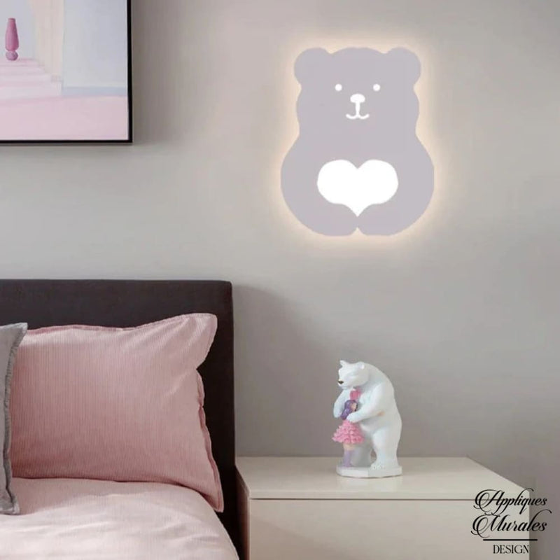 Applique murale enfant ours