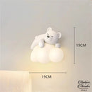 Applique murale enfant ours