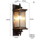 Applique murale exterieur ancienne