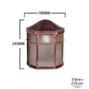 Applique murale exterieur lanterne