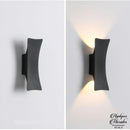 Applique murale exterieur noir