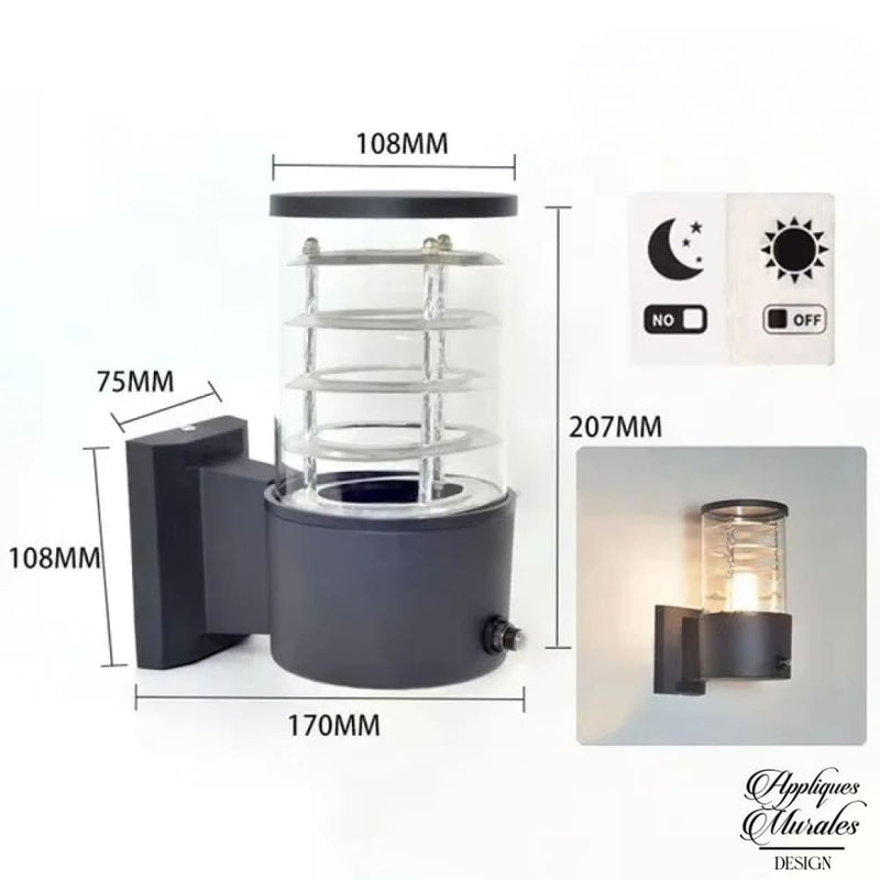 Applique murale exterieur pour terrasse