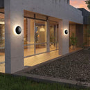 Applique murale exterieur ronde