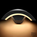 Applique murale exterieure a detection