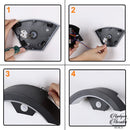 Applique murale exterieure a detection