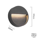 Applique murale exterieure hublot