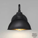 Applique murale exterieure noire