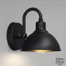 Applique murale exterieure noire