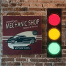 Applique murale feu tricolore