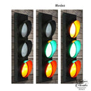 Applique murale feu tricolore