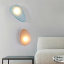 Applique murale forme galet