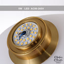 Applique murale forme galet